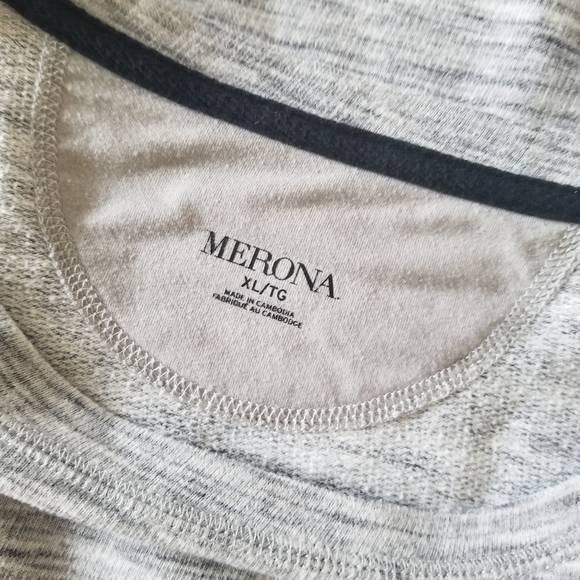 🍂 Merona XL Heather Grey Sweater - Picture 3 of 3